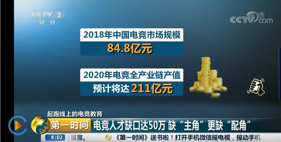 電競行業(yè)50萬個崗位缺口，“職”等你來！