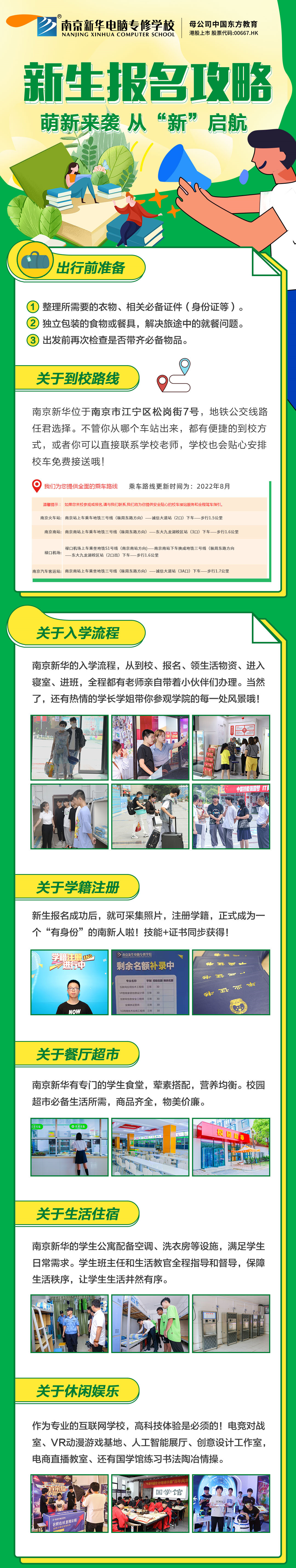 新生報名攻略| 2022級的同學(xué)們，我們在南京新華等你！
